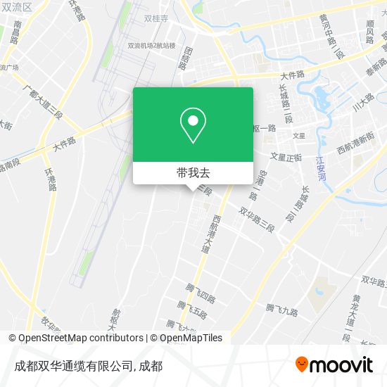 成都双华通缆有限公司地图