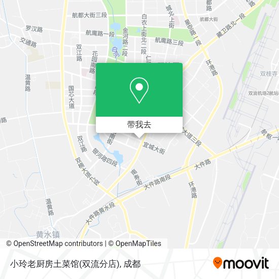 小玲老厨房土菜馆(双流分店)地图