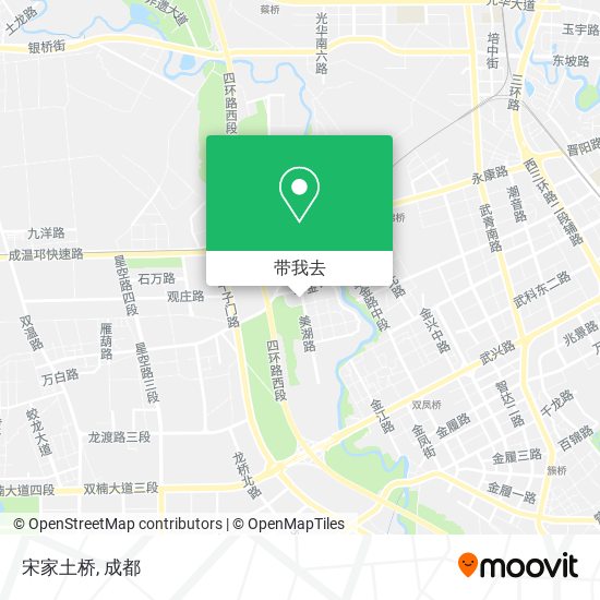 宋家土桥地图