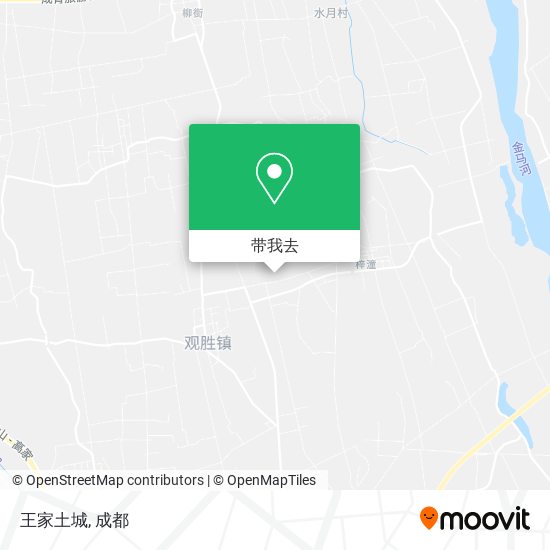 王家土城地图