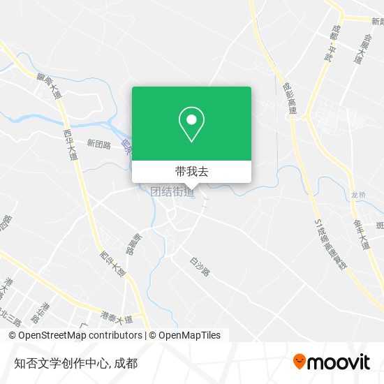 知否文学创作中心地图