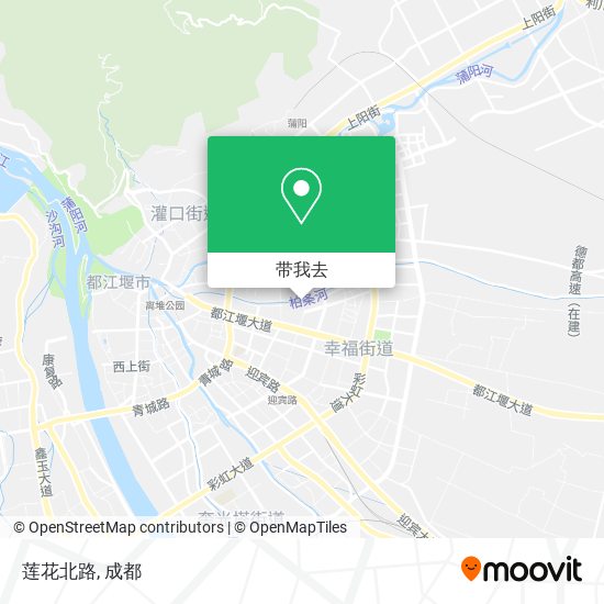 莲花北路地图