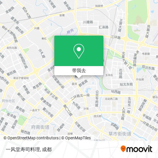 一风堂寿司料理地图