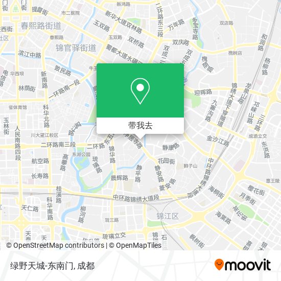 绿野天城-东南门地图