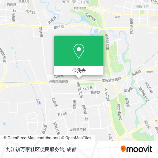 九江镇万家社区便民服务站地图