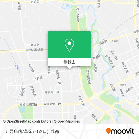 五显庙路/草金路(路口)地图