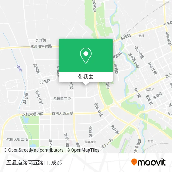 五显庙路高五路口地图