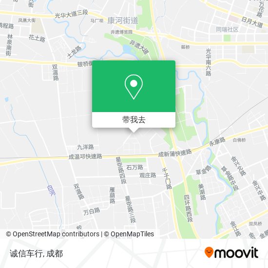 诚信车行地图