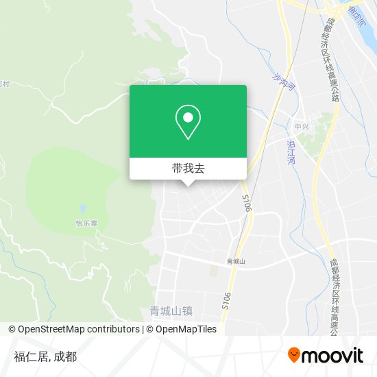 福仁居地图