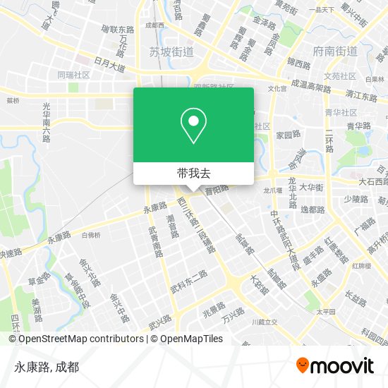 永康路地图