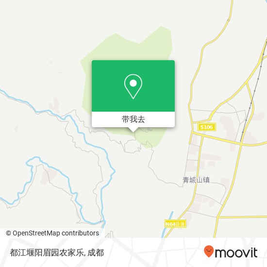 都江堰阳眉园农家乐地图