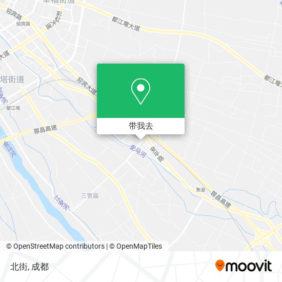 北街地图