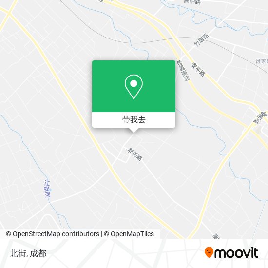 北街地图