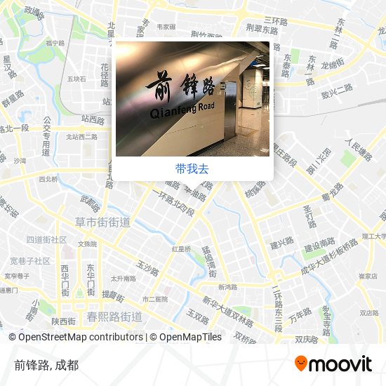 前锋路地图
