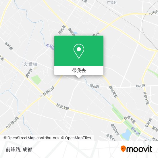 前锋路地图
