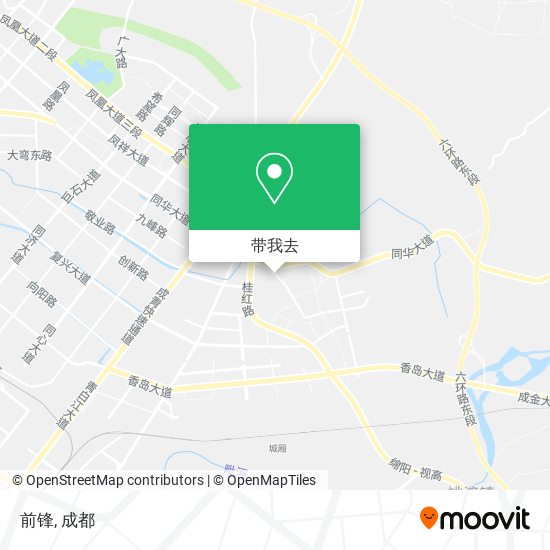 前锋地图