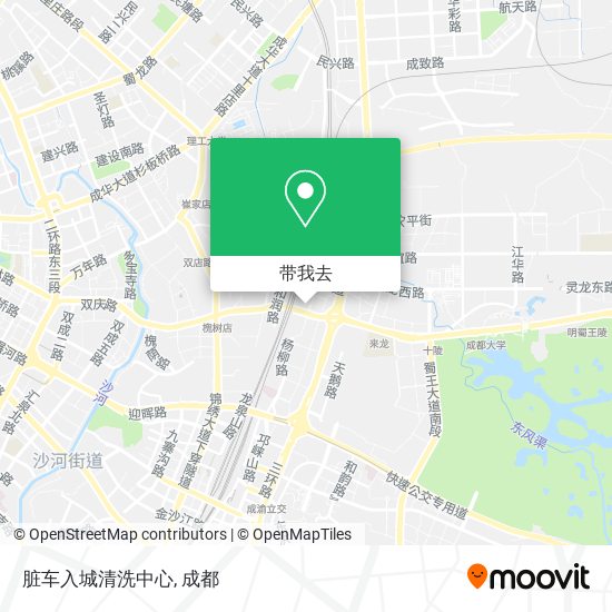 脏车入城清洗中心地图