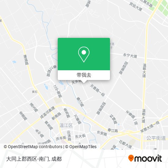 大同上郡西区-南门地图