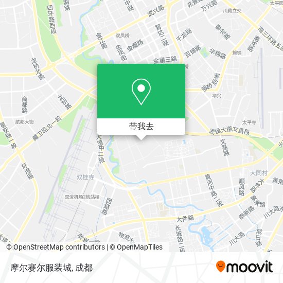 摩尔赛尔服装城地图