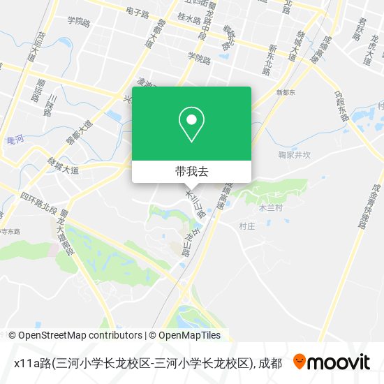 x11a路(三河小学长龙校区-三河小学长龙校区)地图
