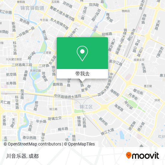 川音乐器地图