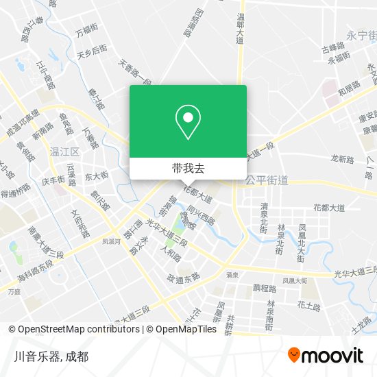 川音乐器地图