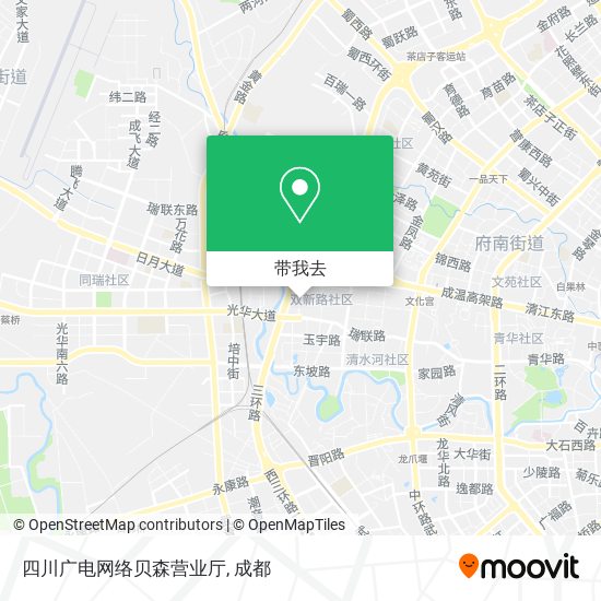 四川广电网络贝森营业厅地图