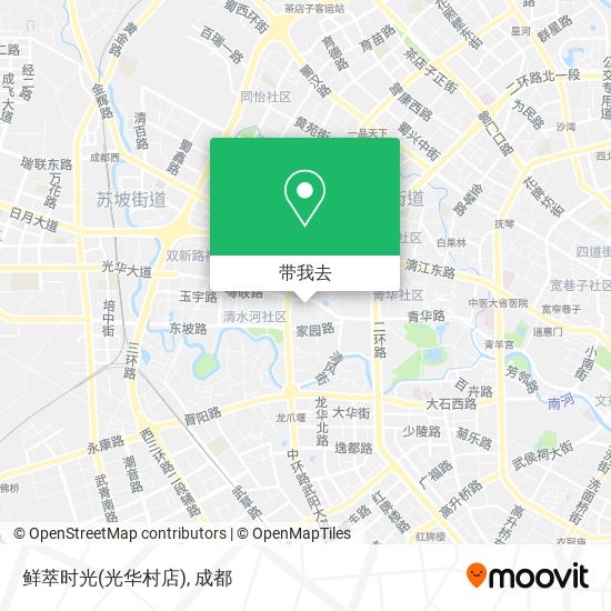 鲜萃时光(光华村店)地图