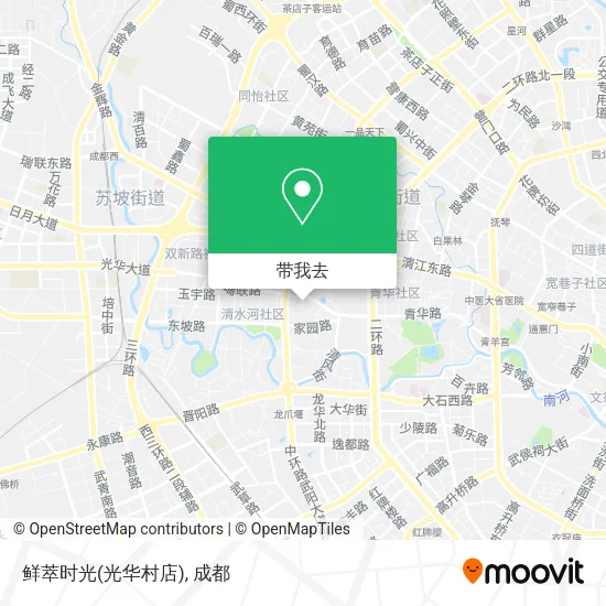 鲜萃时光(光华村店)地图