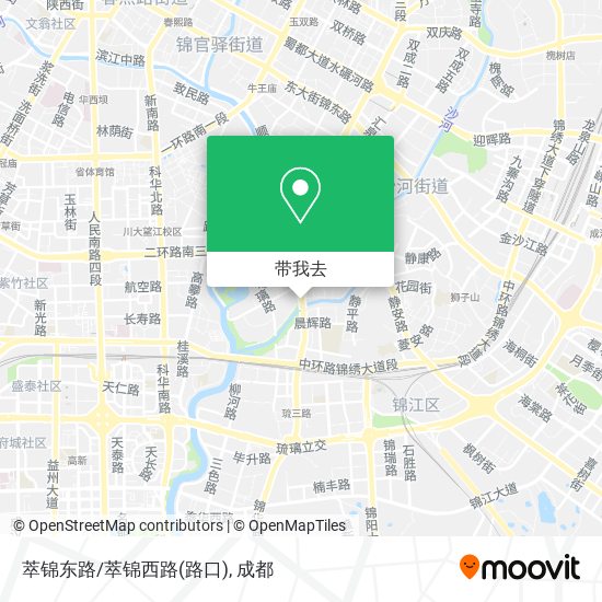 萃锦东路/萃锦西路(路口)地图