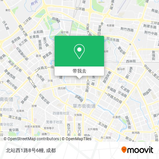北站西1路8号6幢地图
