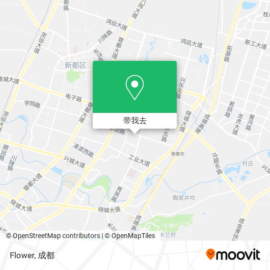 Flower地图