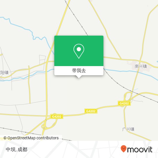 中坝地图