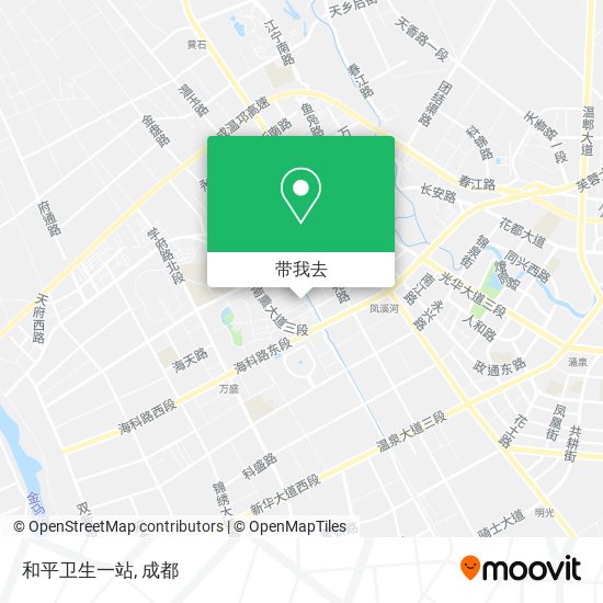 和平卫生一站地图