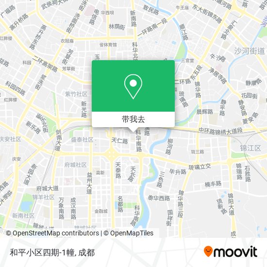 和平小区四期-1幢地图