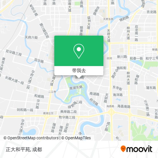 正大和平苑地图