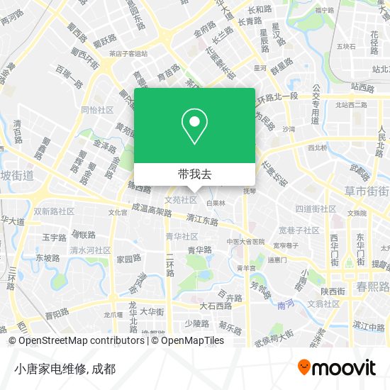 小唐家电维修地图