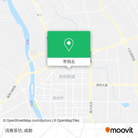 清雅茶坊地图