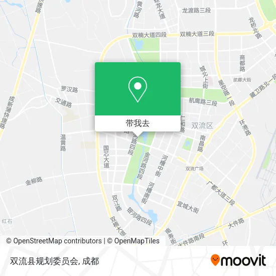 双流县规划委员会地图