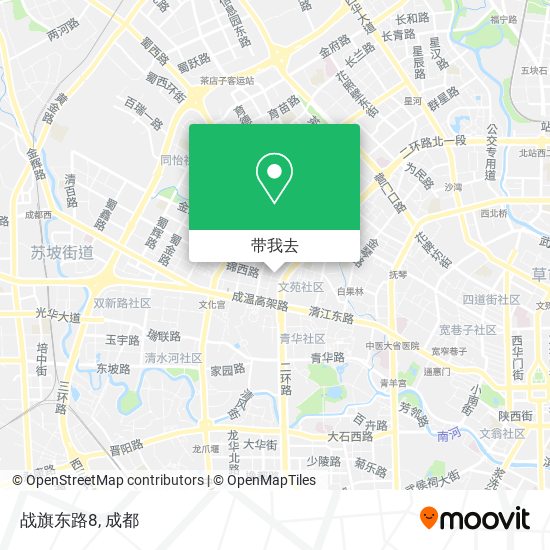 战旗东路8地图
