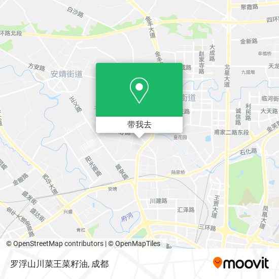 罗浮山川菜王菜籽油地图