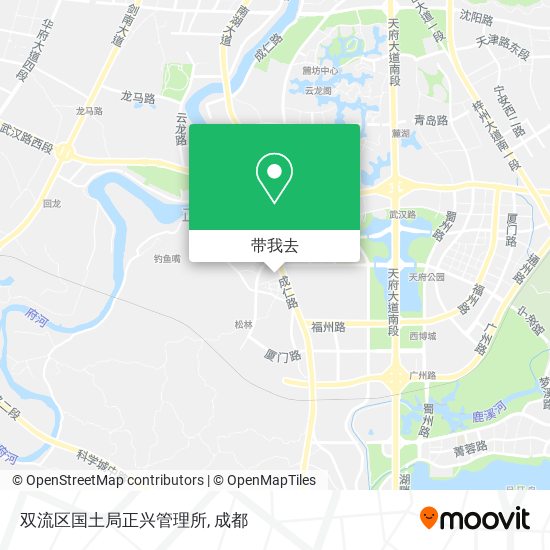 双流区国土局正兴管理所地图
