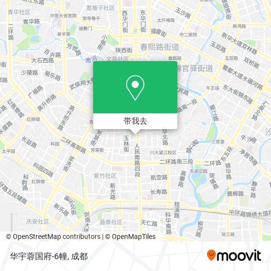 华宇蓉国府-6幢地图