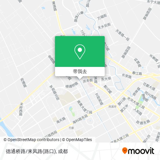 德通桥路/来凤路(路口)地图