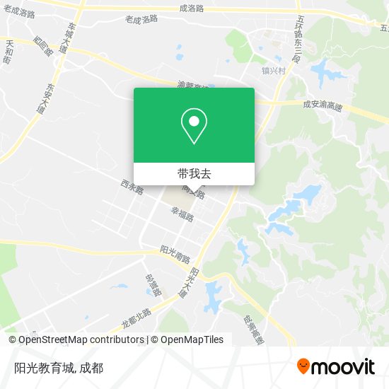 阳光教育城地图