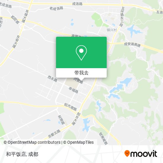 和平饭店地图