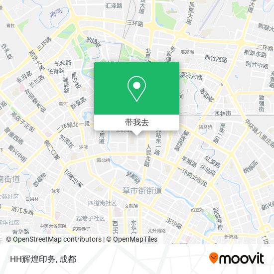 HH辉煌印务地图