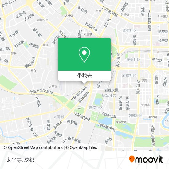 太平寺地图