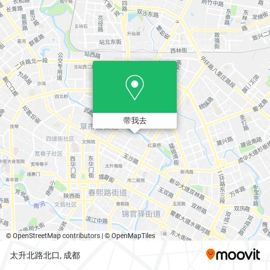 太升北路北口地图