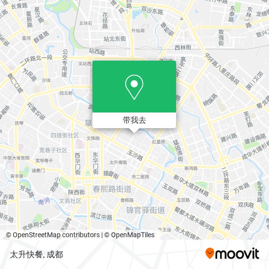 太升快餐地图